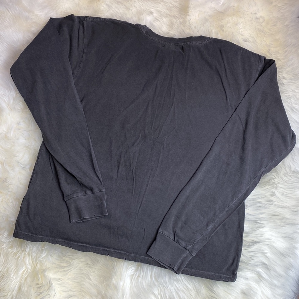 •Girl Dangerous• Yellowstone National Park {long sleeve} Tee in |Charcoal| sz M - Picture 7 of 7
